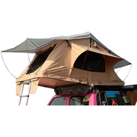 Carpa de techo para acampar al aire libre, carpa de techo para coche, proveedor de tienda de techo suave, 4x4