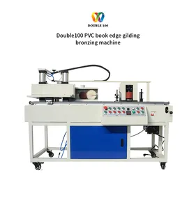 Double100 PVC Photo Book Hot Foil Book Edge Gilding and Bronzing Machine For Book Block Spine Foil Stamping