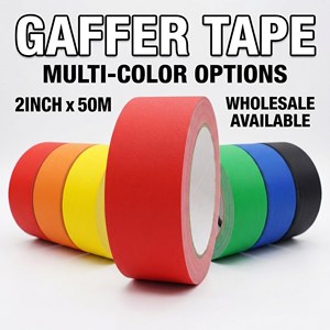 Gaffer Tape - Produsen Lakban Kain Profesional |   Pita Kabel Kain Katun Tugas Berat - Product Image 5