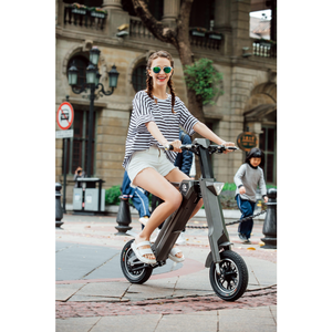 Mini vélo pliable avec batterie au lithium amovible 48V, pneu tubeless de 12 pouces, moteur de moyeu arrière 350W, pour les trajets quotidiens JYOP-AK1 E - Product Image 4