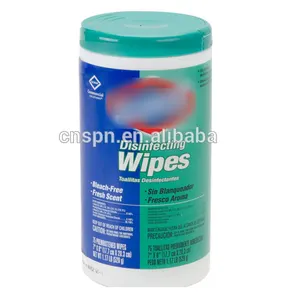 OEM 70% IPA vasilha desinfecção wet wipe