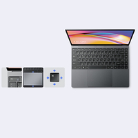 Écran tactile 13.5 pouces 2K résolution rétine CHUWI FreeBook N150 se plie à 360 degrés dans LPDDR5 12GB 512GB SSD YOGA tablette ordinateur portable