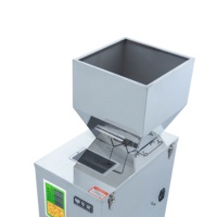 Máquina de envasado de llenado de Metal de granos de sal de nueces de té de palomitas de maíz semiautomática económica para pequeñas empresas