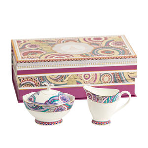 Bouteille d'eau en porcelaine fine, tasse à café, tasses et assiettes en céramique de luxe léger et haut de gamme, exquises - Product Image 1