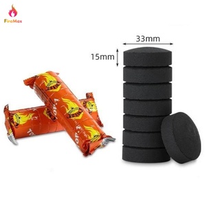 Firemax nhanh chóng ánh sáng than máy tính bảng vòng Shisha đĩa than cho hookah và hương - Product Image 1