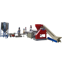 Máquina de Reciclaje de Plástico de Desecho Automática de la Marca PYM de 500 kg/h para PP, HDPE, LDPE, ABS, PS y PC