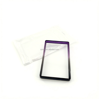 Étui transparent en TPU minimaliste et fin Sparkle Rainbow avec blocage RFID pour cartes de crédit, compatible avec les slabs de gradation P/S/A/BGS/SGC, ajustement universel et tendance