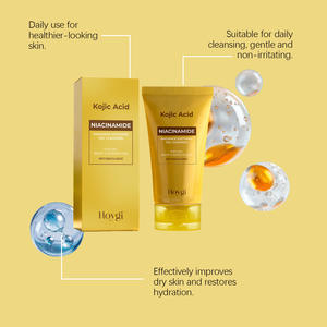 Limpiador con ácido kójico y niacinamida que nutre y limpia la piel del rostro, delicado y brillante, limpiador hidratante. - Product Image 2