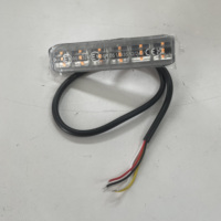 2025 Neue einfache Installation Gelbe LED-Blitzlichter Flexible Fahrzeug warnleuchte R10 R65 Zubehör für die Außen beleuchtung von Autos