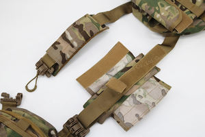 Chenhao Camouflage Molle Chaleco Tactico Plaat Drager Tactisch Vest Met Kruisbescherming - Product Image 5