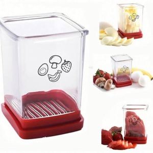 Kitchen Speed Slicer with Push Plate Manual Fruit <b>Vegetable</b> Speed Slicers Manual Cup Cutter Useful Things for Kitchen Gadgets - Product Image 6