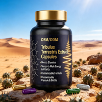 Capsules de Tribulus Terrestris en gros, fournisseur de compléments alimentaires en vrac, fabricant OEM ODM, formule personnalisée, marque privée