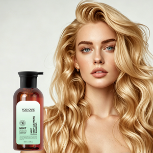 YOGI Shampooing Naturel Hydratant Sans Sulfate Personnalisable à la Menthe, Nourrissant pour Cheveux, Fabricant - Product Image 1