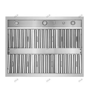 घरेलू बारबेक्यू के लिए प्रीमियम इलेक्ट्रिक स्टेनलेस स्टील रेंज हुड वेटेड निकास प्रकार रसोई - Product Image 4