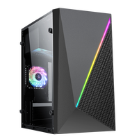 Boîtier d'ordinateur de jeu Dunao Hot Mid Tower MicroATX pour mini PC