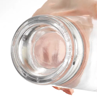 Bouteilles en verre cristal personnalisées de luxe avec bouchon et finition estampée à chaud pour whisky, vodka, gin, tequila et plus encore