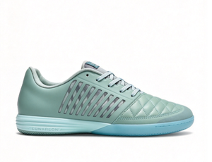 <span class=keywords><strong>Scarpe</strong></span> Professionali Unisex per <span class=keywords><strong>Calcio</strong></span> Indoor/Futsal, Tomaia in <span class=keywords><strong>Pelle</strong></span> Sintetica, Suola Intermedia in EVA, Suola Esterna in Gomma Antiscivolo, Verde Menta - Product Image 1