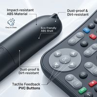 Control Remoto Universal Personalizable para TV con Botones Grandes, Función de Búsqueda de Canales y Códigos para Todas las Marcas de TV LCD LED Smart