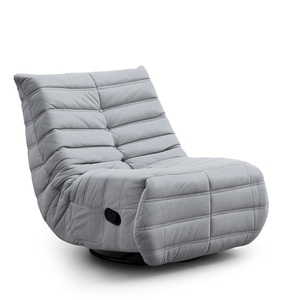 Silla reclinable de Cine de terciopelo de lujo contemporánea personalizada, sofá giratorio moderno, función extensible para el hogar y la sala de estar - Product Image 4