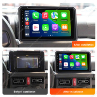 Navifly Écran tactile de navigation de voiture intégré Car-play Auto Autoradio Android X1 X2 pour Suzuki JimnySupport BT DSP GPS WIFI