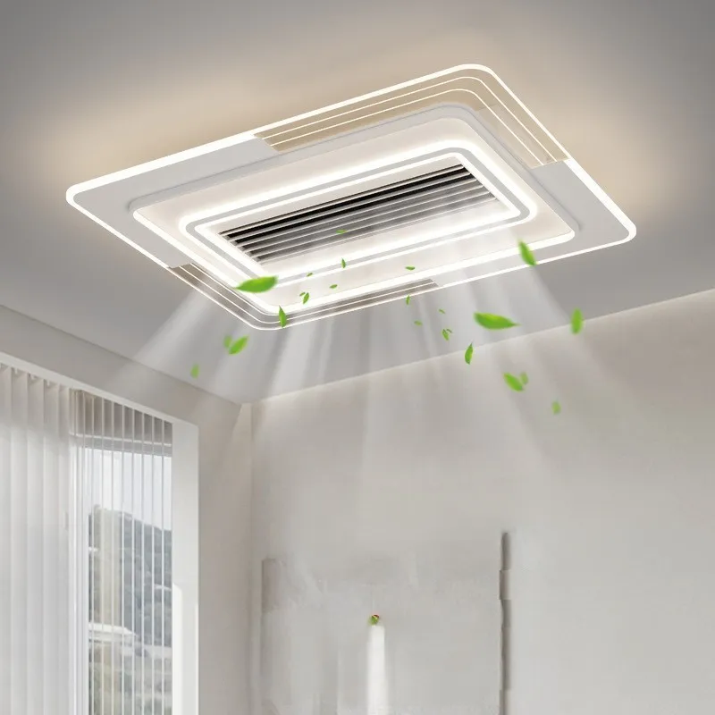 Voll spektrum Wohnzimmer Blade less Fan Licht moderne einfache nordische Studie Decken leuchte Silent Fan Schlafzimmer Licht