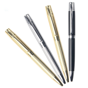 Stylo publicitaire en métal haut de gamme chinois de haute qualité avec une largeur d'écriture de 1,0 mm, logo personnalisé - Product Image 1