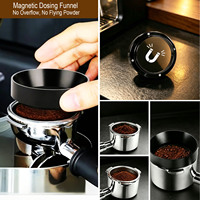 Soton Premium Station de Tamponnage en Bois Massif, Support de Rangement pour Filtres à Café, Organisateur en Bois, Plateau pour Accessoires de Barista