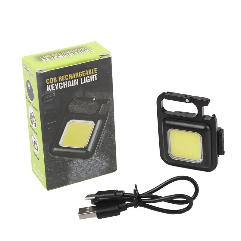 SY248 Mini Portable Pocket LED Light Torch Lamp Flashlight Keychain Keyring Promotional Logo led light keychain