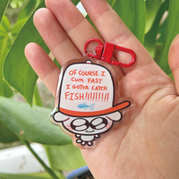 Vente en gros de porte-clés en acrylique personnalisés, porte-clés en acrylique miniatures imprimés par UV, fabrication DIY
