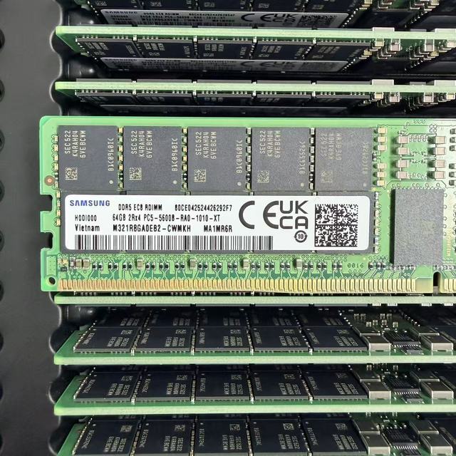 Server memory DDR5 5600 64gb DDR5 EC8 RDIMM 64GB 2RX4 PC5-5600B M321R8GA0EB2