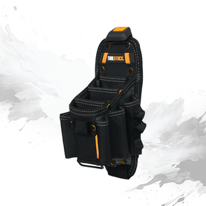 Bolsas de Herramientas para Electricistas TOOL STACK con 8 Bolsillos, Paquete de Almacenamiento de Herramientas, Cinturón de Trabajo, Bolsas de Herramientas Resistentes, Bolsa de Cintura Portátil para Herramientas - Product Image 6