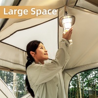 Tente familiale de grande taille de haute qualité en Oxford, quatre saisons, portable, gonflable, imperméable, avec ouverture rapide et grand espace