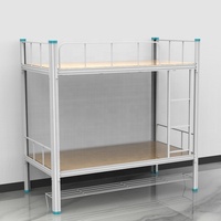 Lit superposé pour deux personnes, meuble, chaussures, en fer et métal