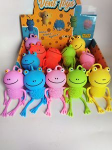 Juguete Antiestrés Promocional, Rana Divertida con Peluche, Pelota Sensorial de TPR para Aliviar la Ansiedad - Product Image 5