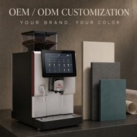 Mesin Kopi Super Otomatis Autotronix S900 Pro 60dB Penggilingan Senyap Premium untuk Ruang Santai dan Kantor Eksekutif