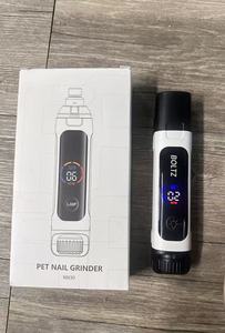 शांत 6-स्पीड रिचार्जेबल कुत्ता नाखून ग्राइंडर क्लिपर्स के साथ छोटे मध्यम बड़े कुत्ते बिल्लियों के लिए - Product Image 3