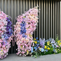 NINI Seiden-Kunstblumenarrangements Anpassbare Farbe & Größe für Hochzeit Party Event Heimdekoration