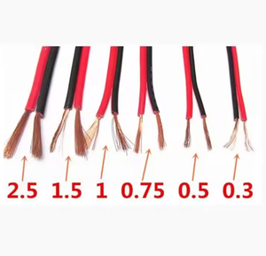 Fabrieks Hot Sell Stroomkabels Geïsoleerde Elektrische Draden 2 Cores Twisted Pair Pvc Flexibele Elektrische Draadkabel - Product Image 3