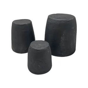 High purity graphite straight tube crucible high-temperature and corrosion-resistant thermal analysis furnace