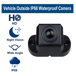Cámara Profesional AHD 1080P para Flotas, Gran Angular de 155 Grados, Visión Nocturna a Color, Resistente a la Intemperie IP68, Monitor para <span class=keywords><strong>Furgonetas</strong></span> de Logística, ODM - Product Image 1