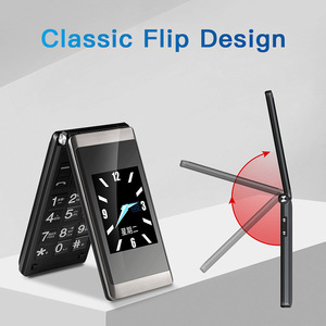 Téléphone <span class=keywords><strong>portable</strong></span> à clapet personnalisé UNIWA X28, grandes polices, gros boutons, clavier original pliable, GSM, téléphone <span class=keywords><strong>portable</strong></span> pour seniors - Product Image 2