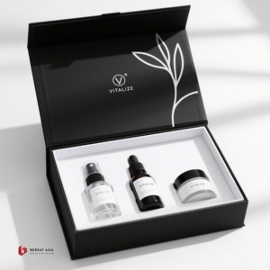 Luxury Magnetic Closure Cosmetic Gift Box – Elegant, Durable, and Premium Beauty <b>Packaging</b> - Product Image 1
