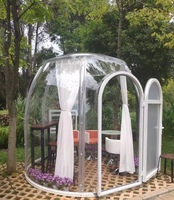 Maison dôme étoile la plus populaire Chambre ciel étoilé préfabriquée Maison dôme transparente transparente camping glamping tente à bulles maison mobile