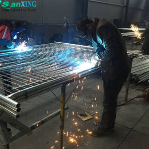 Şantiye koruması için galvanizli kaynaklı geçici çit - Product Image 6