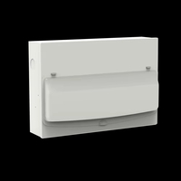 Boîtier de distribution électrique en plastique de haute qualité pour produits basse tension, personnalisable, avec disjoncteurs