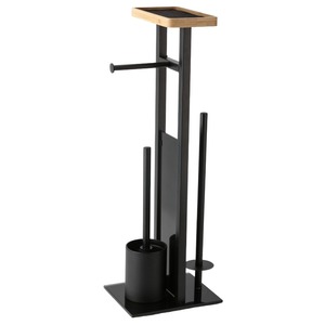 Contemporanea <span class=keywords><strong>carta</strong></span> <span class=keywords><strong>igienica</strong></span> in metallo di bambù <span class=keywords><strong>porta</strong></span> rotolo di <span class=keywords><strong>carta</strong></span> <span class=keywords><strong>igienica</strong></span> nero spazzola pavimento in piedi per casa <span class=keywords><strong>e</strong></span> sala da pranzo cucina uso palestra - Product Image 5