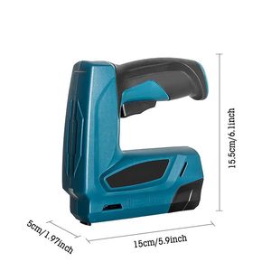 Cloueuse manuelle en métal de qualité industrielle, batterie au lithium, sans bourrage, pour le travail du bois, la décoration, garantie 1 an - Product Image 3