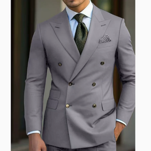<span class=keywords><strong>Costume</strong></span> <span class=keywords><strong>homme</strong></span> version coréenne, coupe ajustée, <span class=keywords><strong>costume</strong></span> professionnel <span class=keywords><strong>homme</strong></span>, tenue de mariage, vêtements de témoin, <span class=keywords><strong>veste</strong></span> - Product Image 4