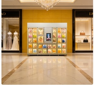 Distributeur automatique de fleurs fraîches pour extérieur, personnalisable avec logo, pour fleuristes - Product Image 2