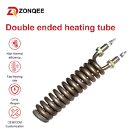 Tube de chauffage en spirale en acier inoxydable en forme de U 110V 220V 380V pour le chauffage des conduites d'eau et des chaudières